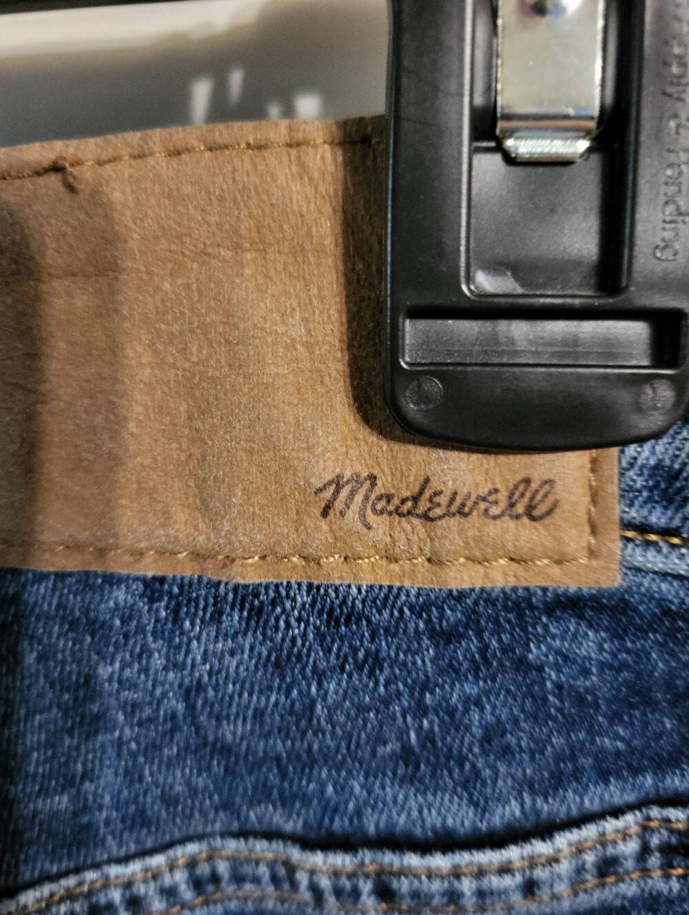 Madewell Mid-Rise Stovepipe Jeans Size 28 Brinton Wash - Picture 4 of 9